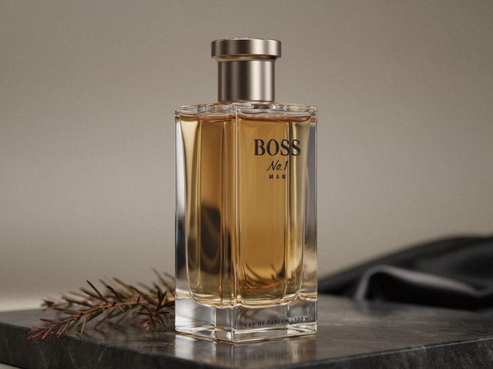 butelki różnych zapachów Hugo Boss