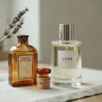nakładanie perfum na skórę  