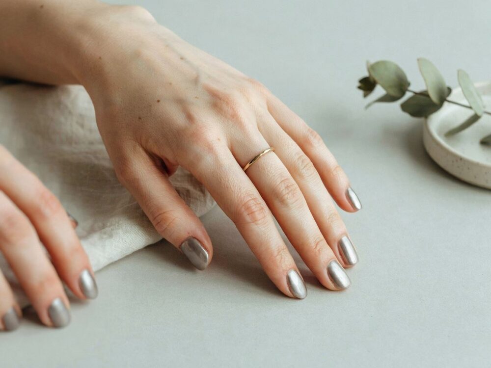 zestaw do manicure tytanowego